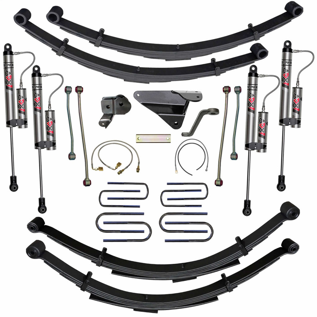 Skyjacker F9852MKS-AX 8 in. Suspension Lift System With ADX 2.0 Remote Reservoir Monotube Shocks. for Select Ford F-250 Super Duty, Ford F-350 Super Duty
