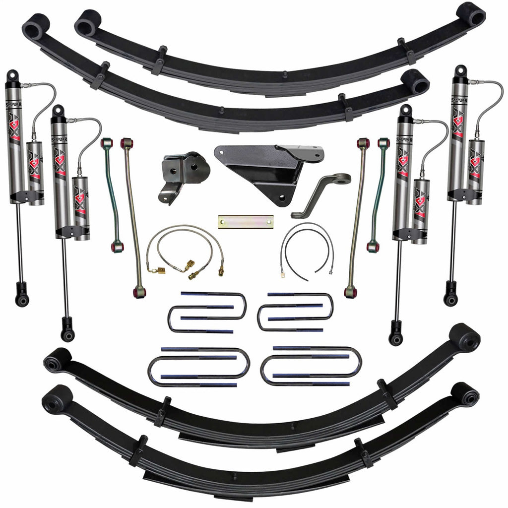 Skyjacker F9853MKS-AX 8 in. Suspension Lift System With ADX 2.0 Remote Reservoir Monotube Shocks. for Select Ford F-250 Super Duty, Ford F-350 Super Duty