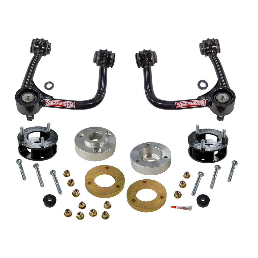Skyjacker FB2130MSPB 3 In. Suspension Lift Kit With Metal Spacers And Upper Control Arms. for Select Ford Bronco