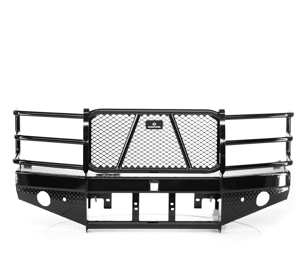 Ranch Hand FBC155BLR Sport Series Winch Ready Front Bumper for Select Chevrolet Silverado HD, Chevrolet Silverado HD