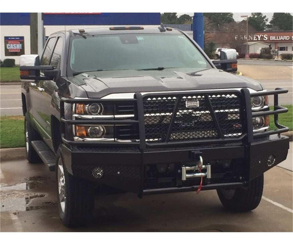 Ranch Hand FBC155BLR Sport Series Winch Ready Front Bumper for Select Chevrolet Silverado HD, Chevrolet Silverado HD