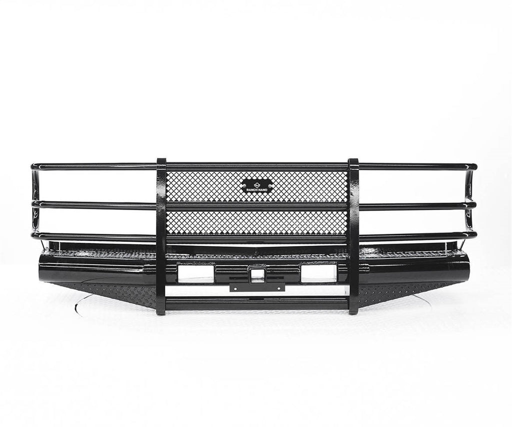Ranch Hand FBC881BLR Legend Series Front Bumper for Select Chevrolet Blazer, Chevrolet C1500, Chevrolet C1500 Suburban, Chevrolet C2500, Chevrolet C2500 Suburban, Chevrolet C3500, Chevrolet C3500HD, Chevrolet K1500, Chevrolet K1500 Suburban, Chevrolet