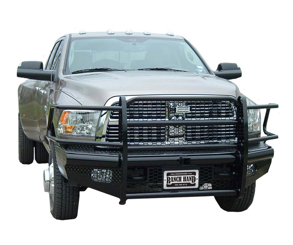 Ranch Hand FBD101BLRS Legend Series Front Bumper for Select Dodge Ram 2500, Dodge Ram 3500, Ram 2500, Ram 3500, Ram 4500, Ram