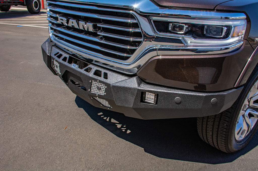 DV8 Offroad FBDR1-05 Truck Front Full Size Bumper for Select Ram