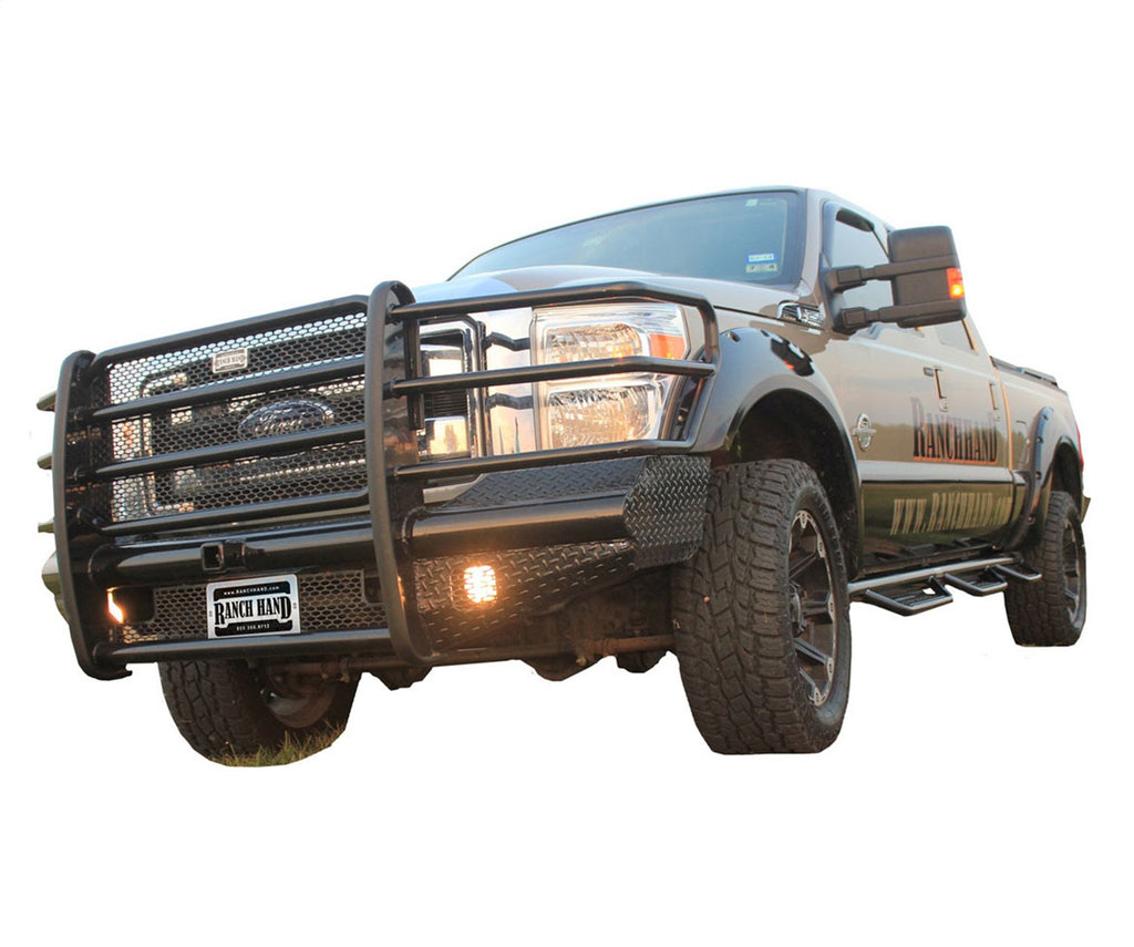 Ranch Hand FBF111BLR Legend Series Front Bumper for Select Ford F-250 Super Duty, Ford F-350 Super Duty, Ford F-450 Super Duty, Ford F-550 Super Duty