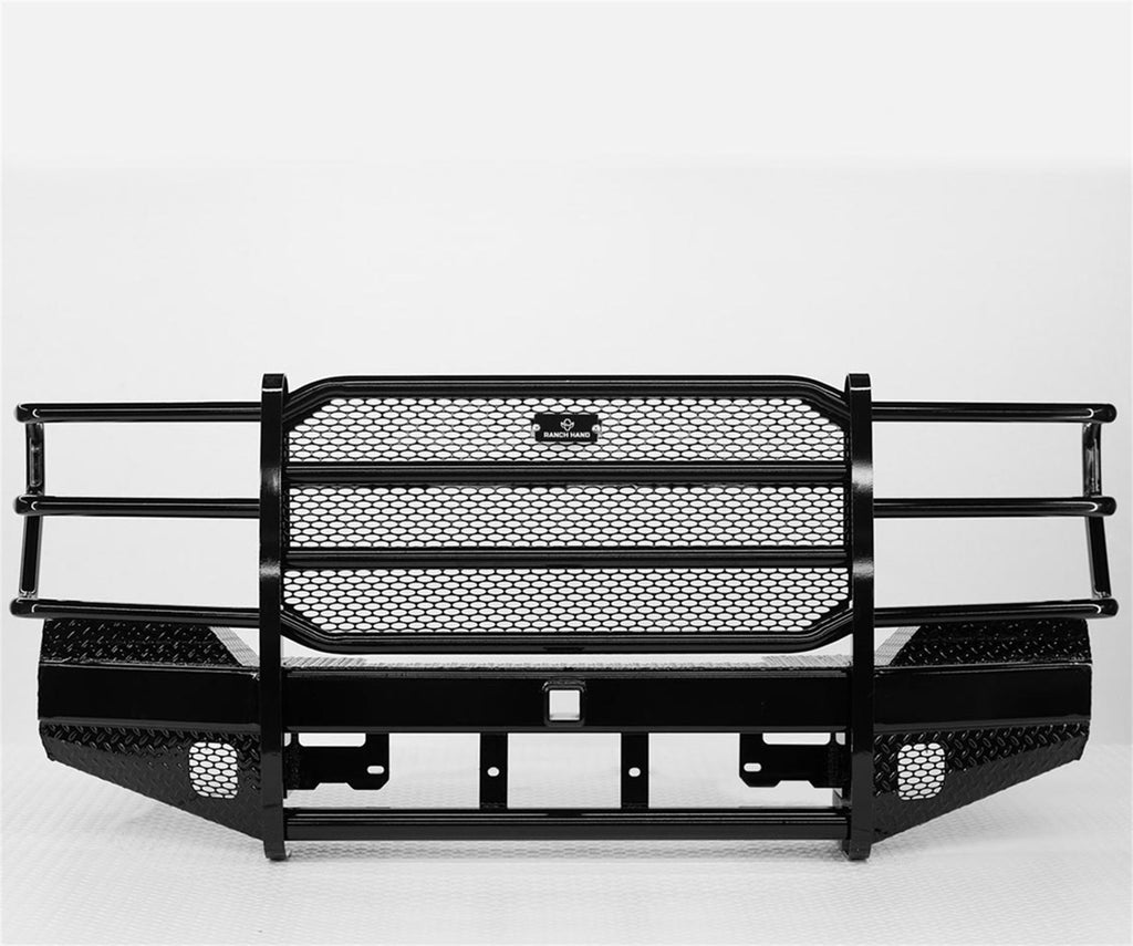 Ranch Hand FBF115BLR Sport Series Winch Ready Front Bumper for Select Ford F-250 Super Duty, Ford F-350 Super Duty, Ford F-450 Super Duty, Ford F-550 Super Duty