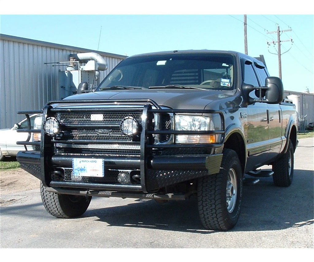 Ranch Hand FBF991BLR Legend Series Front Bumper for Select Ford Excursion, Ford F-250 Super Duty, Ford F-350 Super Duty, Ford F-450 Super Duty, Ford F-550 Super Duty