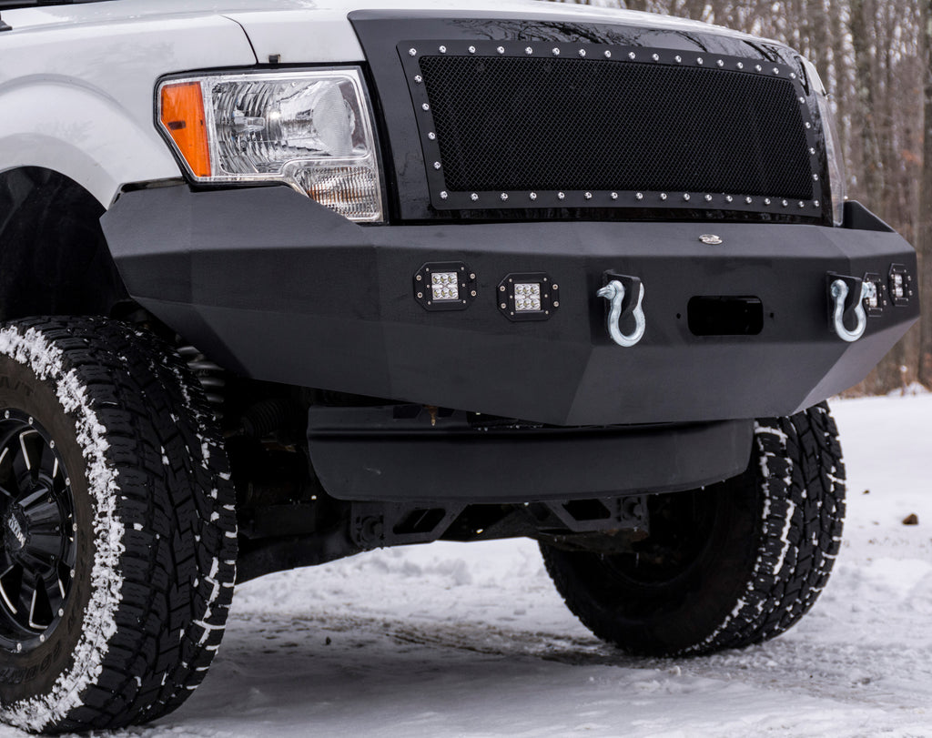DV8 Offroad FBFF1-02 Truck Front Full Size Bumper for Select Ford F-150