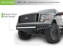 Load image into Gallery viewer, DV8 Offroad FBFF1-04 Truck Front Full Size Bumper; Baja Style for Select Ford F-150