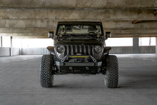 Load image into Gallery viewer, DV8 Offroad FBJL-06 FS-25 Stubby Front Bumper with Plated Bull Bar