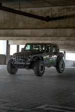 Load image into Gallery viewer, DV8 Offroad FBJL-06 FS-25 Stubby Front Bumper with Plated Bull Bar