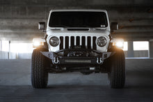 Load image into Gallery viewer, DV8 Offroad FBJL-07 Jeep Wrangler JL &amp; Gladiator JT FS-7 Mid-Width Winch Front Bumper
