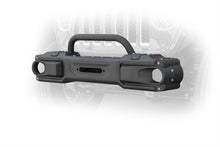 Load image into Gallery viewer, DV8 Offroad FBJL-10 Jeep Modular Front Bumper with Bull Bar for Select Jeep Gladiator, Jeep Wrangler