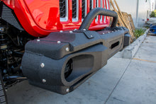Load image into Gallery viewer, DV8 Offroad FBJL-10 Jeep Modular Front Bumper with Bull Bar for Select Jeep Gladiator, Jeep Wrangler