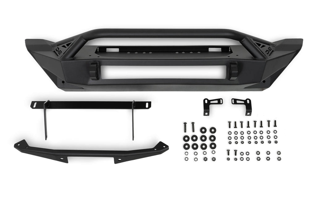 DV8 Offroad FBJL-11 Jeep Wrangler JK/JL & Gladiator JT FS-1 Series Stubby Front Bumper