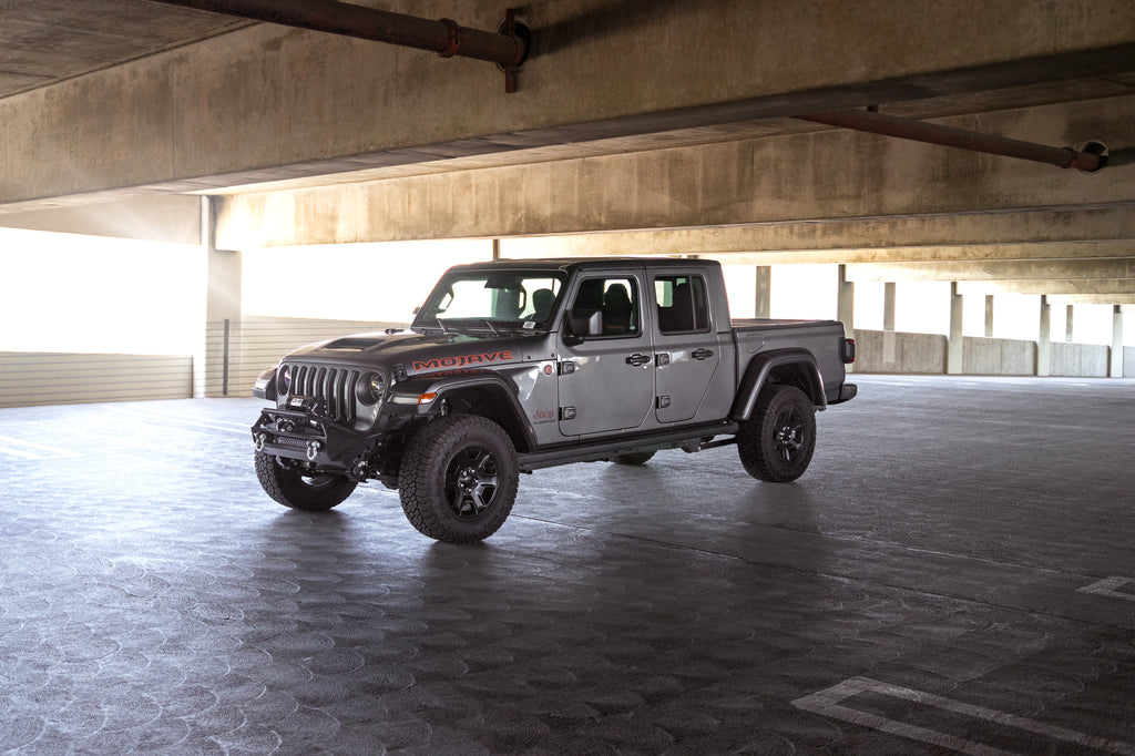 DV8 Offroad FBJL-11 Jeep Wrangler JK/JL & Gladiator JT FS-1 Series Stubby Front Bumper