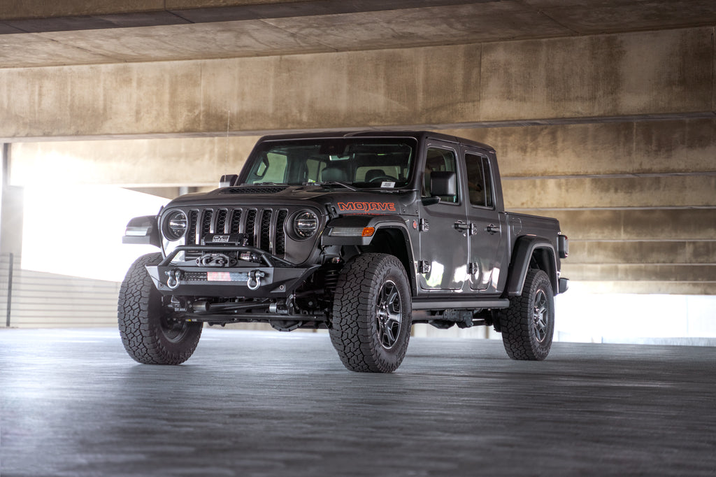 DV8 Offroad FBJL-11 Jeep Wrangler JK/JL & Gladiator JT FS-1 Series Stubby Front Bumper