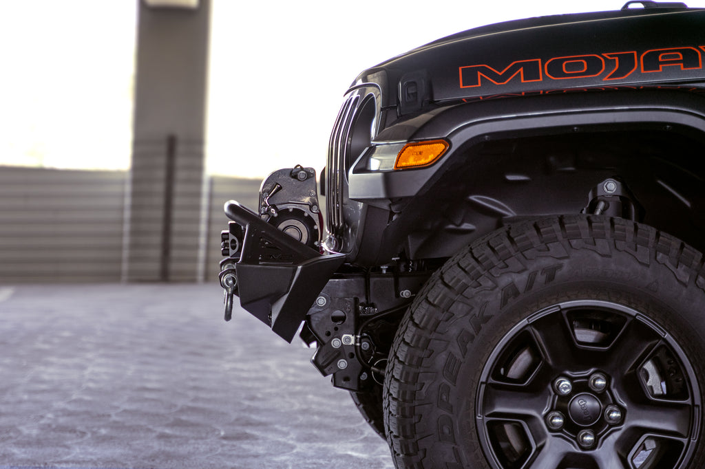 DV8 Offroad FBJL-11 Jeep Wrangler JK/JL & Gladiator JT FS-1 Series Stubby Front Bumper