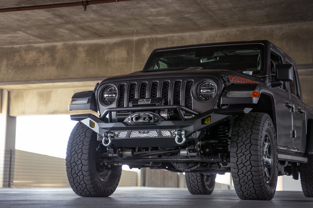 DV8 Offroad FBJL-12 Jeep Wrangler JK/JL & Gladiator JT MTO Series Front Bumper