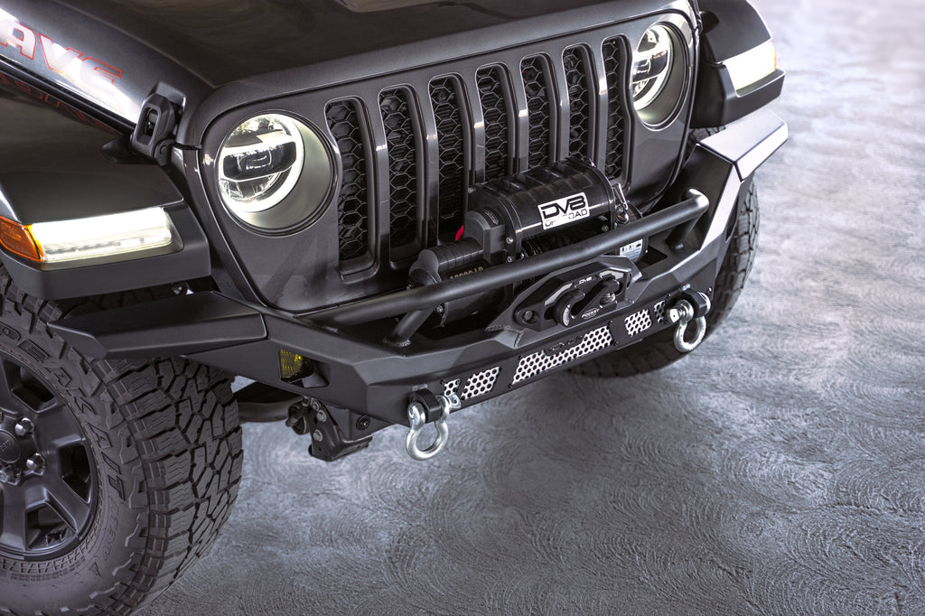 DV8 Offroad FBJL-12 Jeep Wrangler JK/JL & Gladiator JT MTO Series Front Bumper