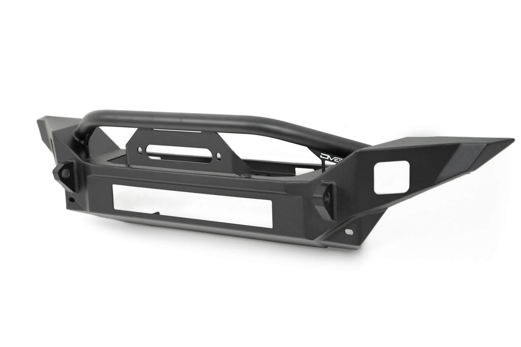 DV8 Offroad FBJL-07 Jeep Wrangler JL & Gladiator JT FS-7 Mid-Width Winch Front Bumper
