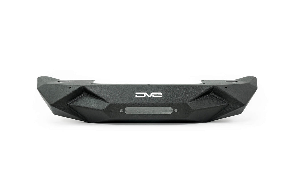 DV8 Offroad FBSHTB-24 Jeep Stubby Front Bumper FS-24 for Select Jeep Gladiator, Jeep Wrangler, Jeep Wrangler JK