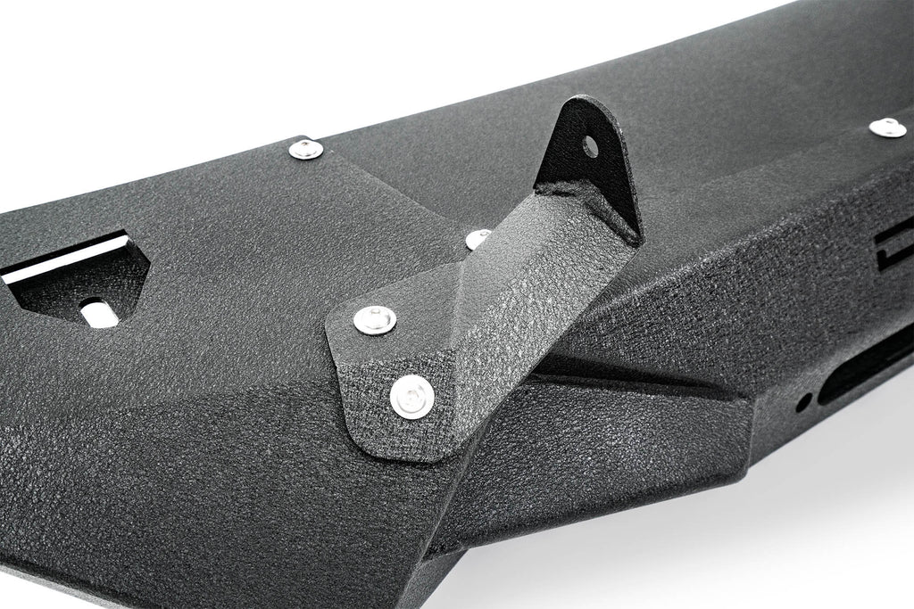DV8 Offroad FBSHTB-24 Jeep Stubby Front Bumper FS-24 for Select Jeep Gladiator, Jeep Wrangler, Jeep Wrangler JK