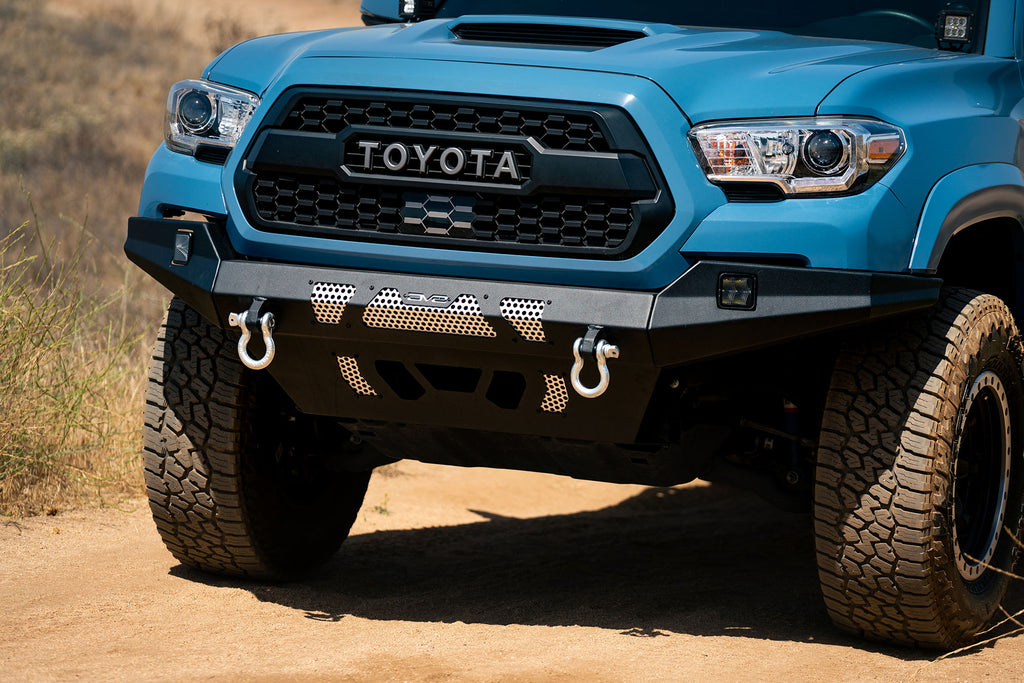 DV8 Offroad FBTT1-04 MTO Series Tacoma Front Bumper for Select Toyota Tacoma