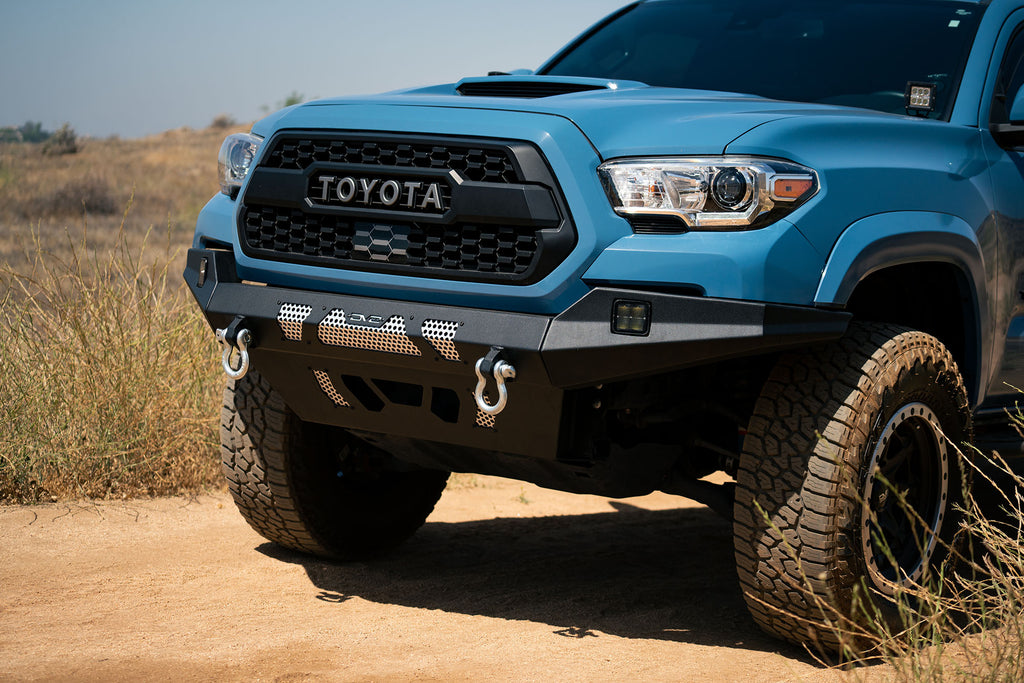 DV8 Offroad FBTT1-04 MTO Series Tacoma Front Bumper for Select Toyota Tacoma