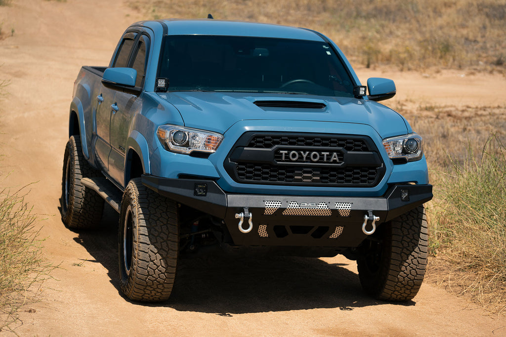 DV8 Offroad FBTT1-04 MTO Series Tacoma Front Bumper for Select Toyota Tacoma