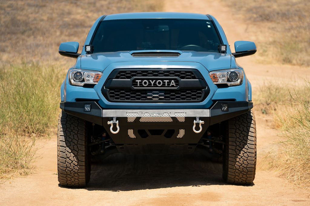DV8 Offroad FBTT1-04 MTO Series Tacoma Front Bumper for Select Toyota Tacoma
