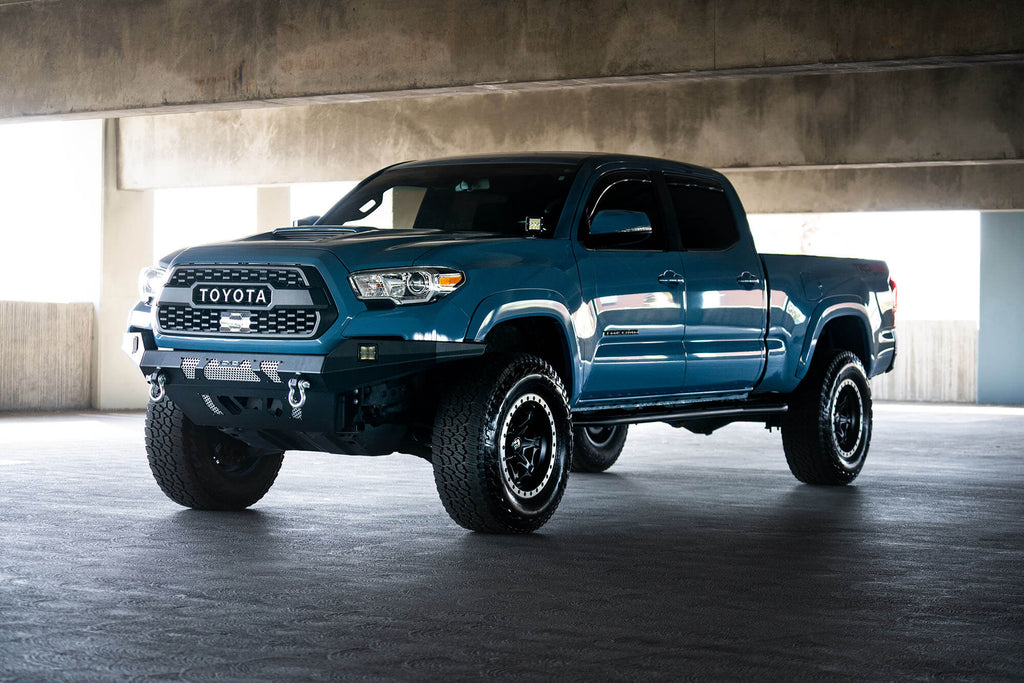 DV8 Offroad FBTT1-04 MTO Series Tacoma Front Bumper for Select Toyota Tacoma