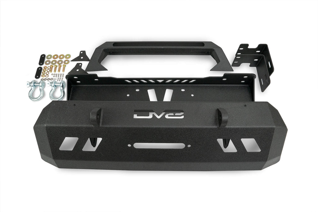 DV8 Offroad FBTT1-05 Truck Center Mount Front Bumper for Select Toyota Tacoma