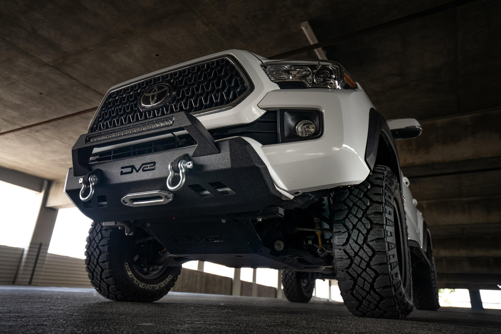 DV8 Offroad FBTT1-05 Truck Center Mount Front Bumper for Select Toyota Tacoma