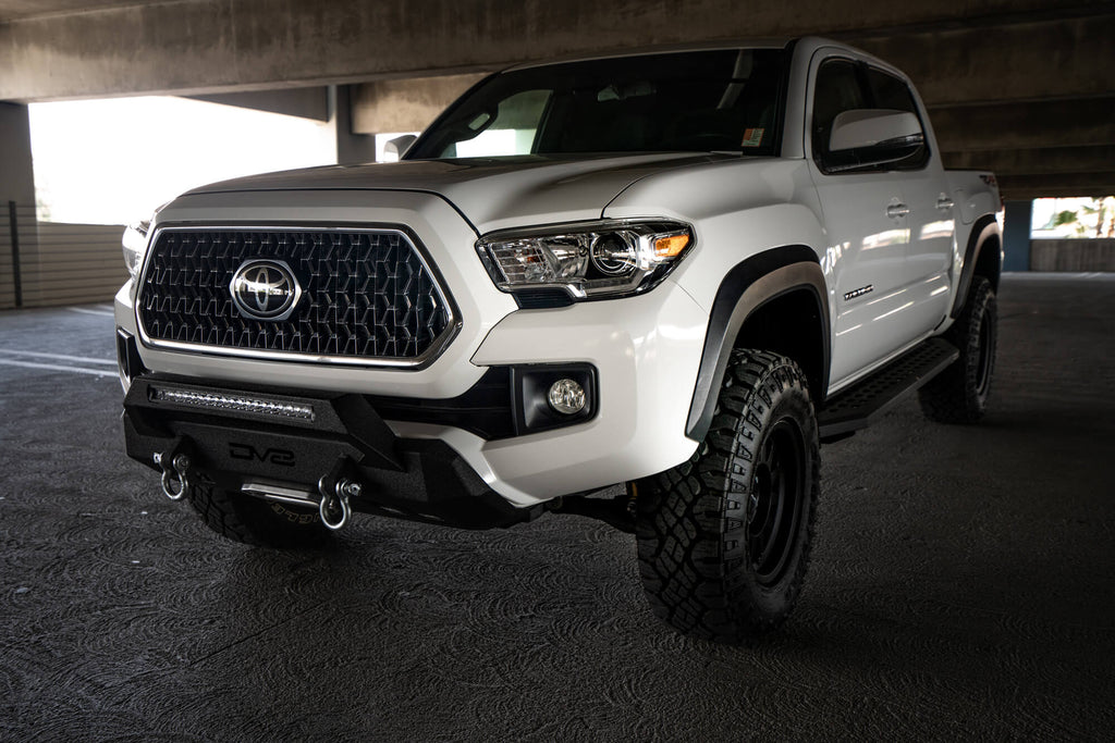 DV8 Offroad FBTT1-05 Truck Center Mount Front Bumper for Select Toyota Tacoma