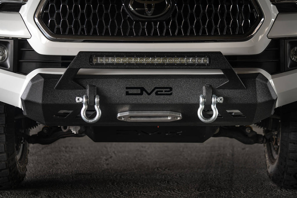 DV8 Offroad FBTT1-05 Truck Center Mount Front Bumper for Select Toyota Tacoma