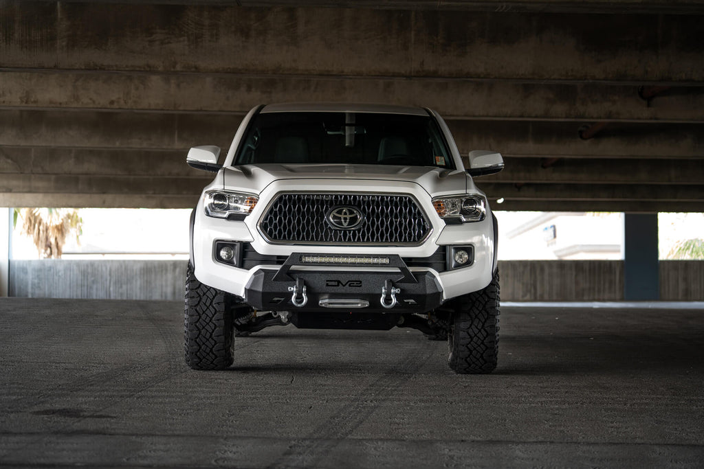 DV8 Offroad FBTT1-05 Truck Center Mount Front Bumper for Select Toyota Tacoma