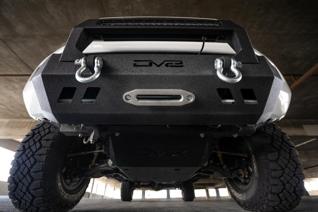 DV8 Offroad FBTT1-05 Truck Center Mount Front Bumper for Select Toyota Tacoma