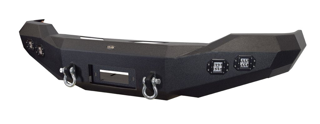 DV8 Offroad FBTT2-02 Truck Front Full Size Bumper for Select Toyota Tundra