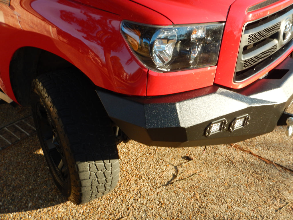 DV8 Offroad FBTT2-02 Truck Front Full Size Bumper for Select Toyota Tundra