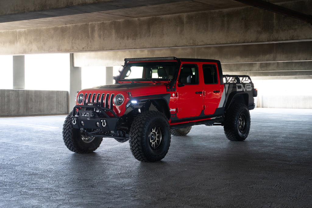 DV8 Offroad FDGL-07 Jeep Gladiator JT Slim Fender Flares