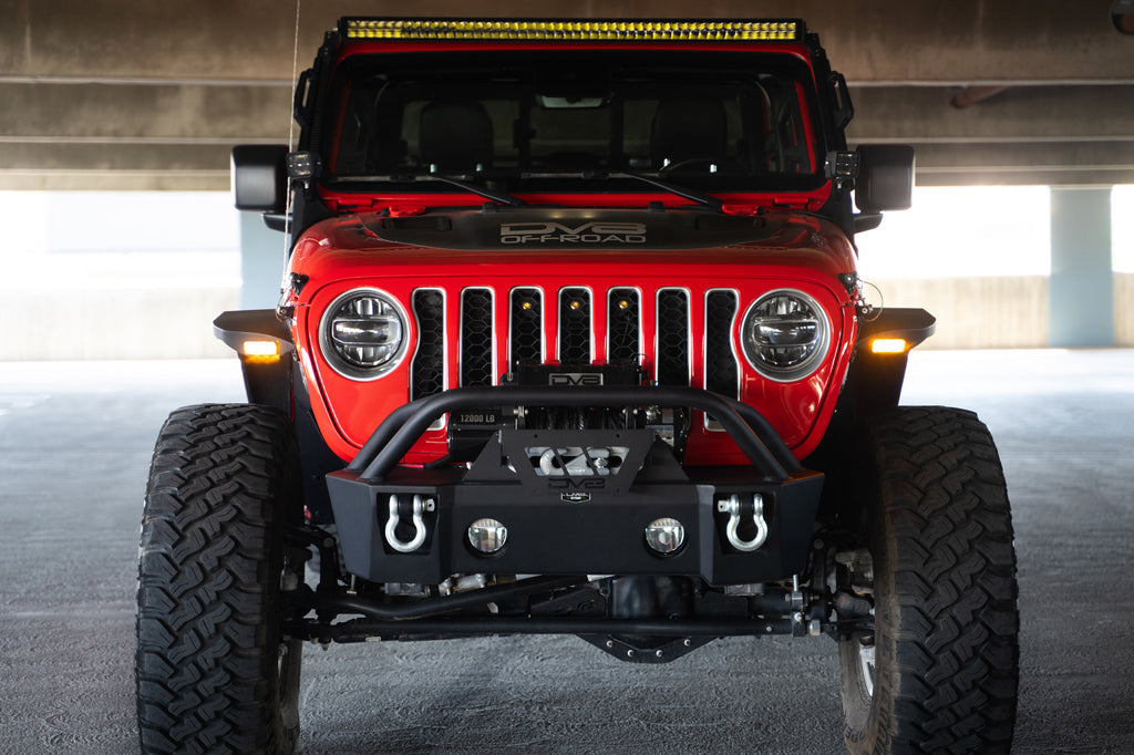 DV8 Offroad FDGL-07 Jeep Gladiator JT Slim Fender Flares