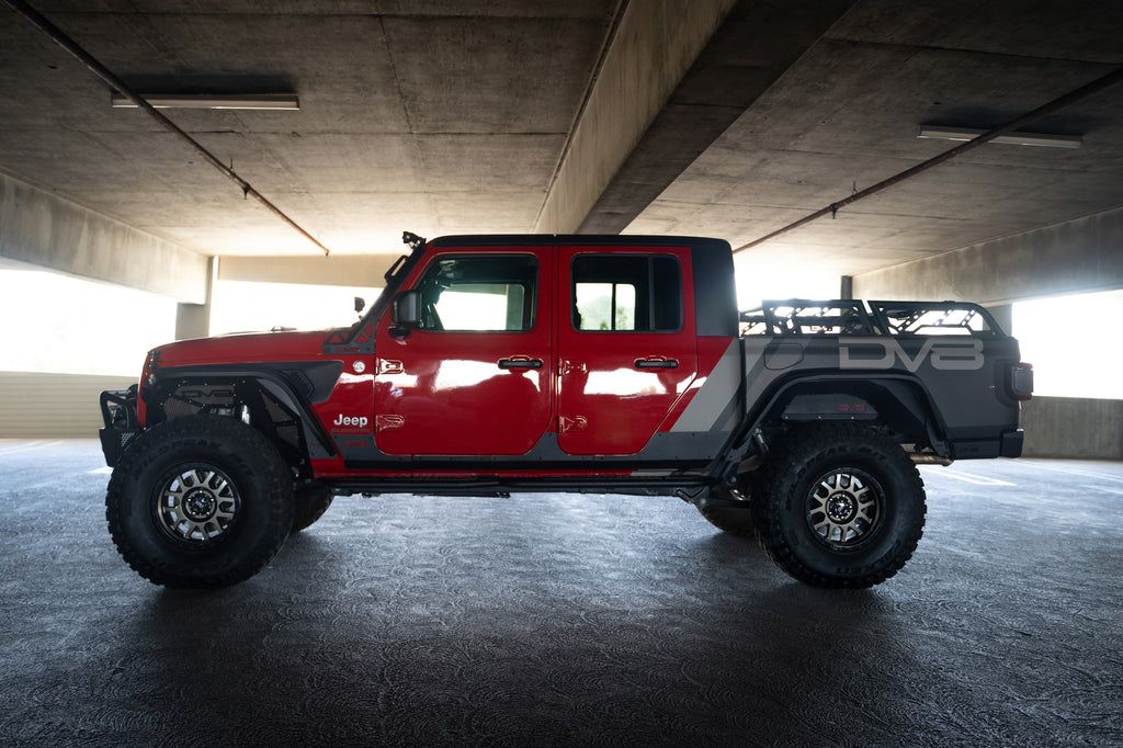 DV8 Offroad FDGL-07 Jeep Gladiator JT Slim Fender Flares