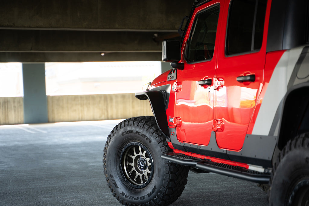 DV8 Offroad FDGL-07 Jeep Gladiator JT Slim Fender Flares