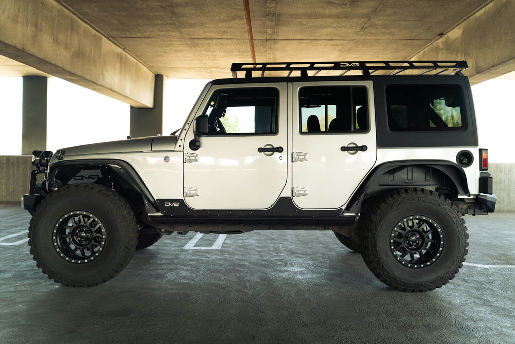 DV8 Offroad FDJK-07 Jeep Wrangler JK Slim Fender Flares