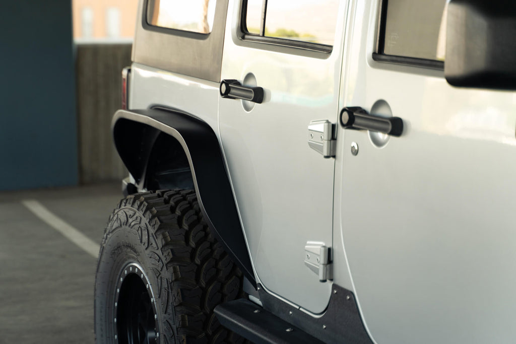 DV8 Offroad FDJK-07 Jeep Wrangler JK Slim Fender Flares