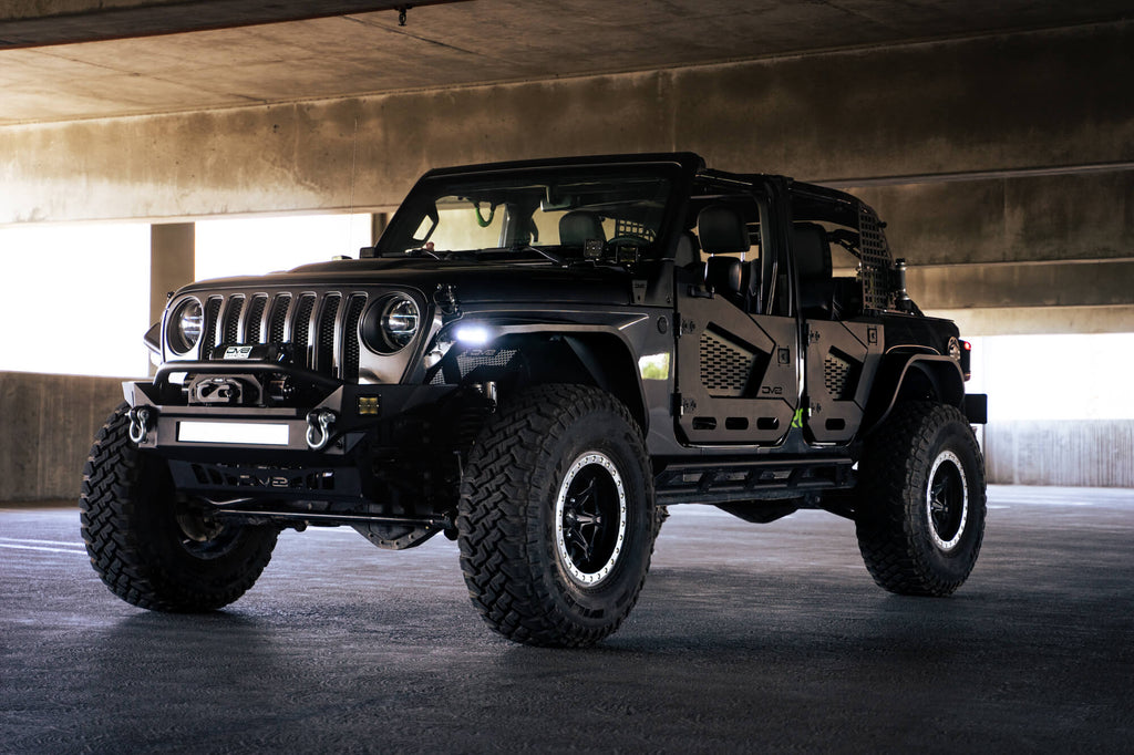 DV8 Offroad FDJL-07 Jeep Wrangler JL Slim Fender Flares