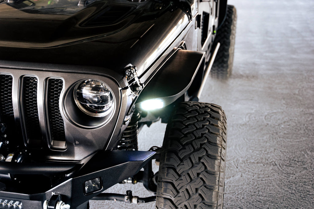 DV8 Offroad FDJL-07 Jeep Wrangler JL Slim Fender Flares