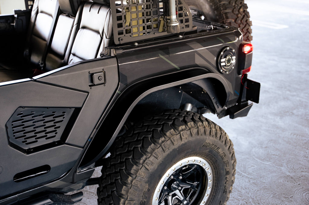 DV8 Offroad FDJL-07 Jeep Wrangler JL Slim Fender Flares