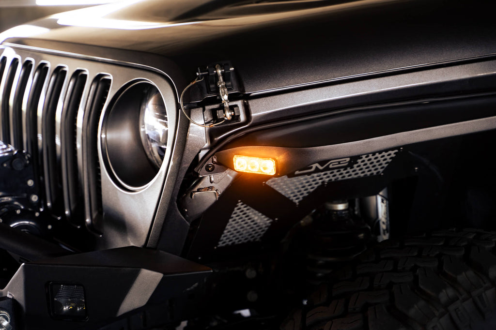 DV8 Offroad FDJL-07 Jeep Wrangler JL Slim Fender Flares